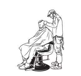 آموزشگاه آرایشگری مردانه فنی حرفه ای اعتدال در تهران 22 barber guy