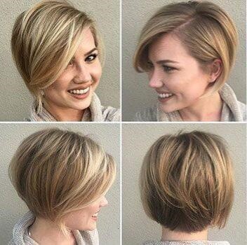 انواع سبک های کوتاهی مو قسمت دوم