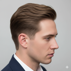 دوره فید مو تخصصی (حکاکی روی سر 0 تا 100) 4 Low Drop Shadow Fade with a Natural Push-Back